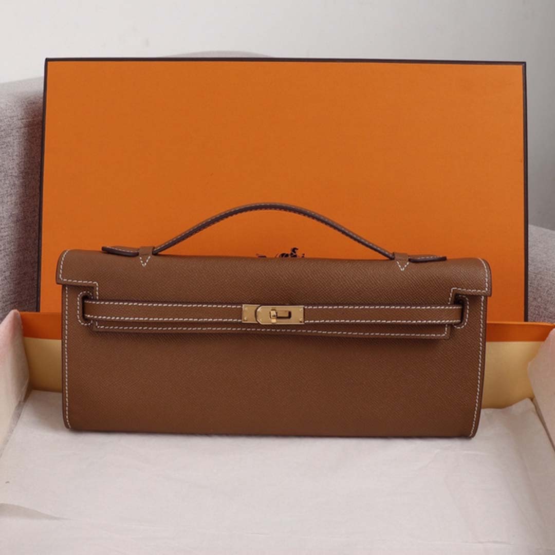 Hermes aaa-kelly taglio Pochette nero/marrone/blu