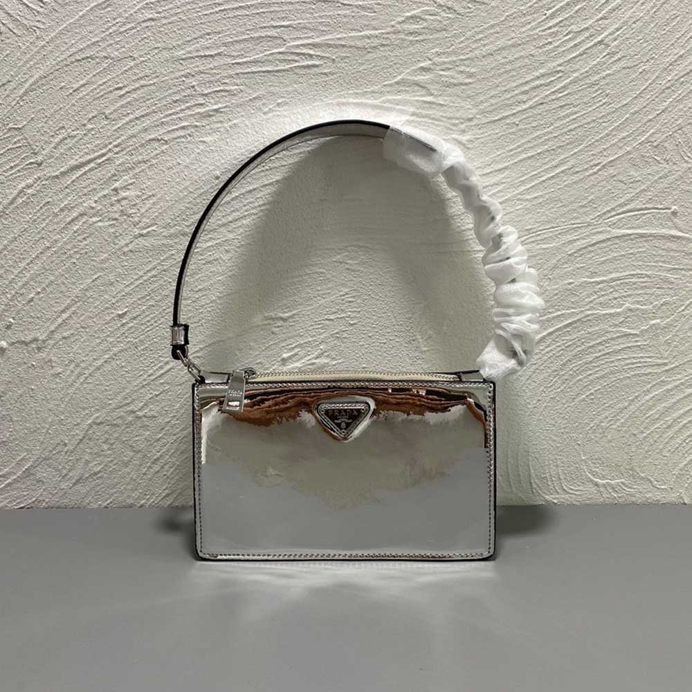 Prada Mini-borsa 1bc155 in pelle spazzolata