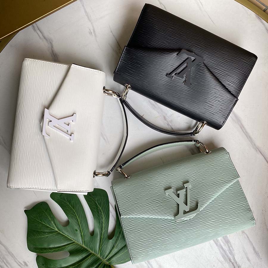 Louis Vuitton Pochette Grenelle Black/White/Green