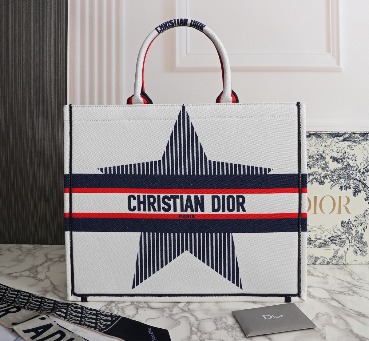 Book obliquo vintage di Dior Tote W9898 42/36cm