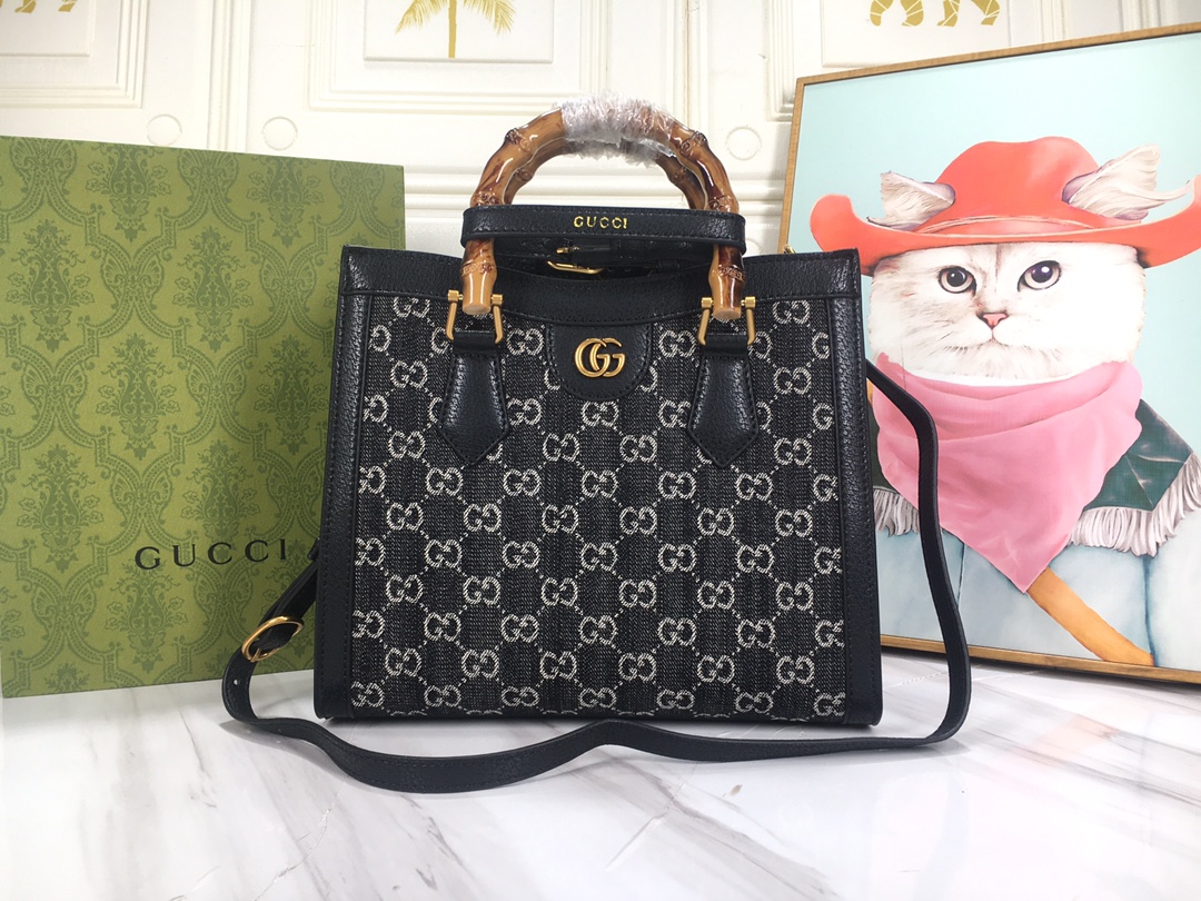 Gucci Diana Jumbo GG Small Tote borsa 660195