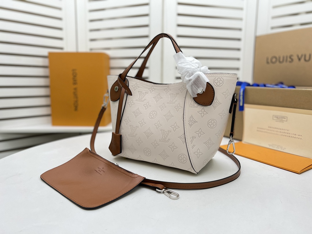 Louis Vuitton Hina PM- beige/rosa/bianco