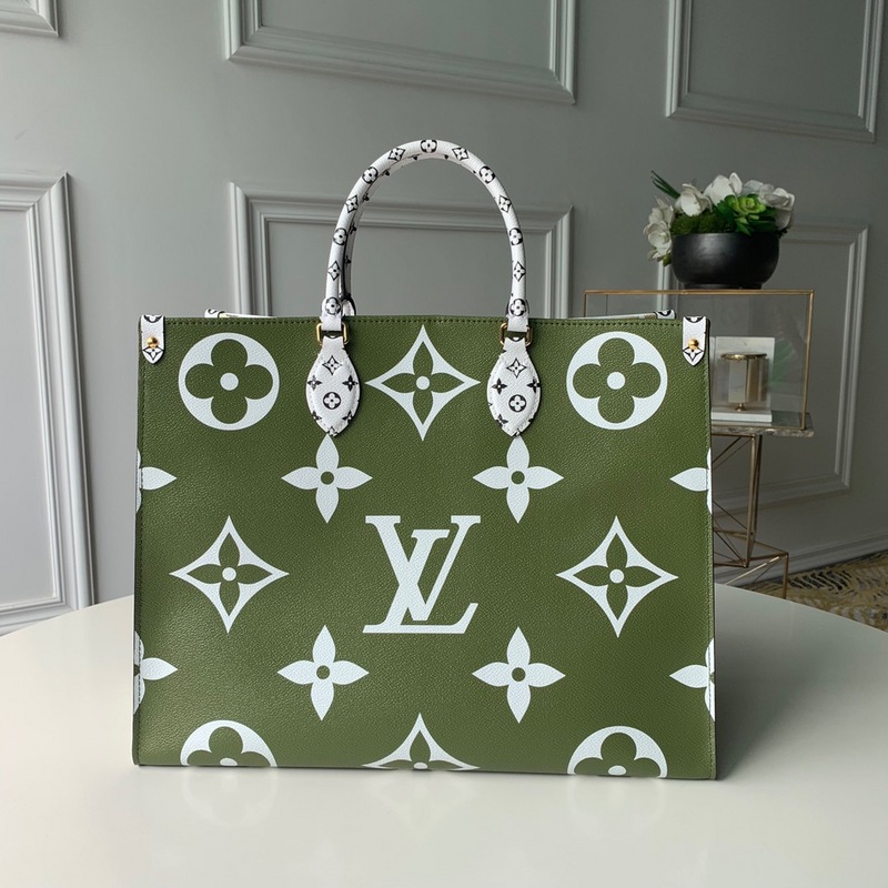 Louis Vuitton AAA-OnThego-M44570 Green 41cm