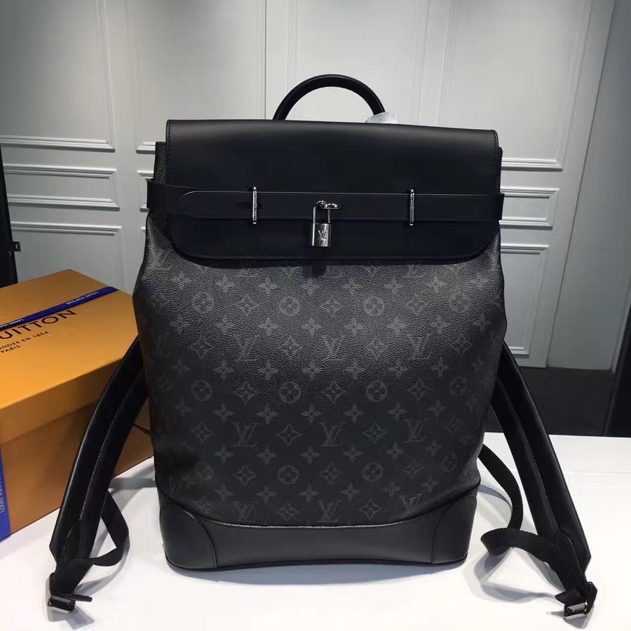 Louis Vuitton AAA-Steamer Backpack M44052 Black