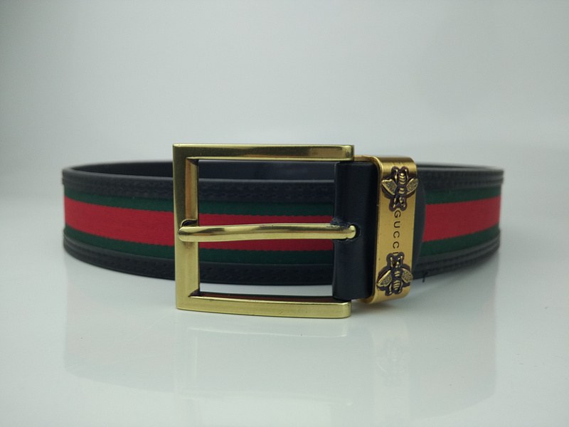 Gucci Belt G333-75 Nero 38mm