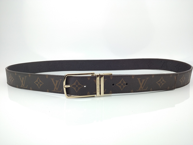 Luis Vuitton Belt L167-80 35mm oro