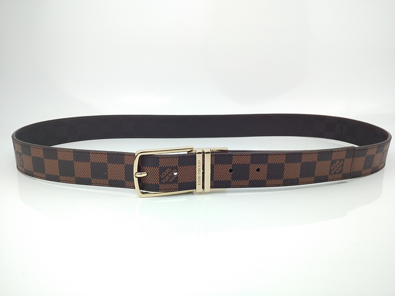 Luis Vuitton Belt L165-80 35mm oro