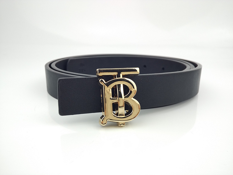 Burberry Belt B52-75 25mm nero