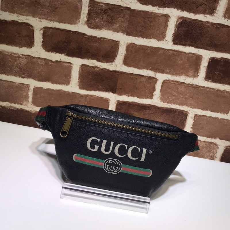 Gucci Small Belt borsa 527792 Black/White