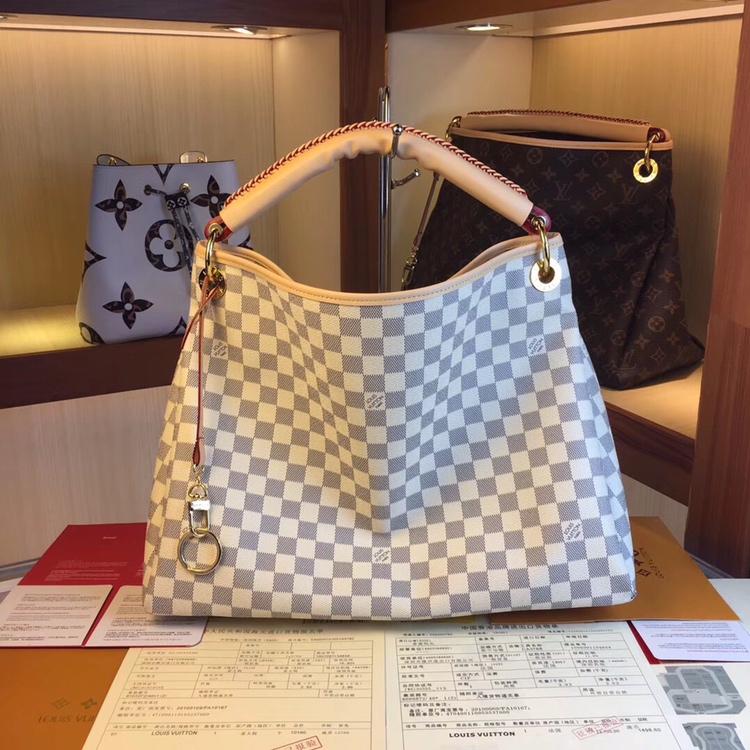 Louis Vuitton Artsy MM M44869 Bianco/Brown