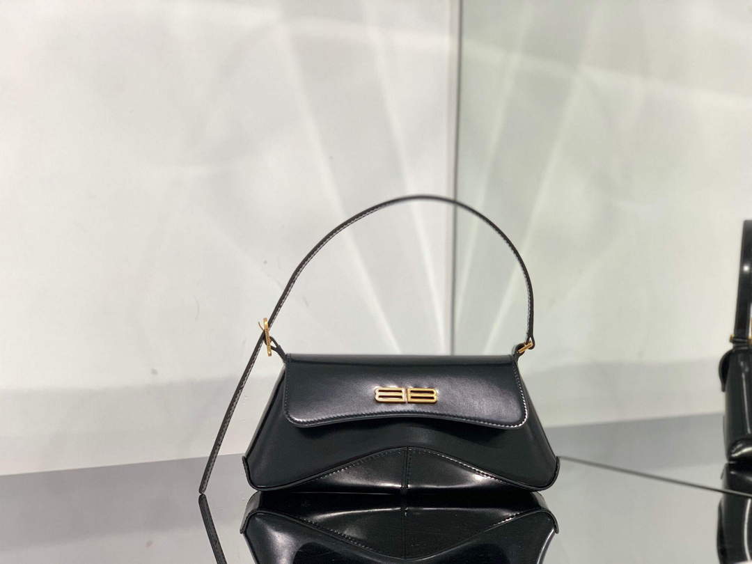 BALENCIAGA 695645 borsa DI PICCOLA NERO DEIMBILE