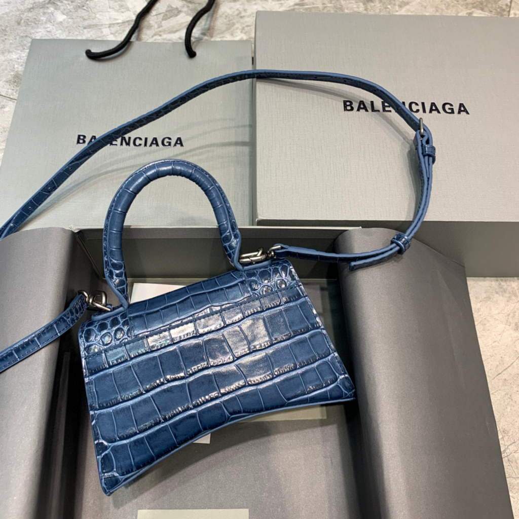 Balenciaga 592833 borsa TOPO CLASSEGGIO XS borsa NAVAGGIO BLUS