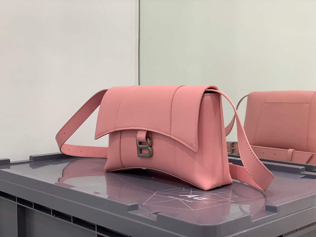 Balenciaga 671355 Donna Downtown XS Spalla Pink