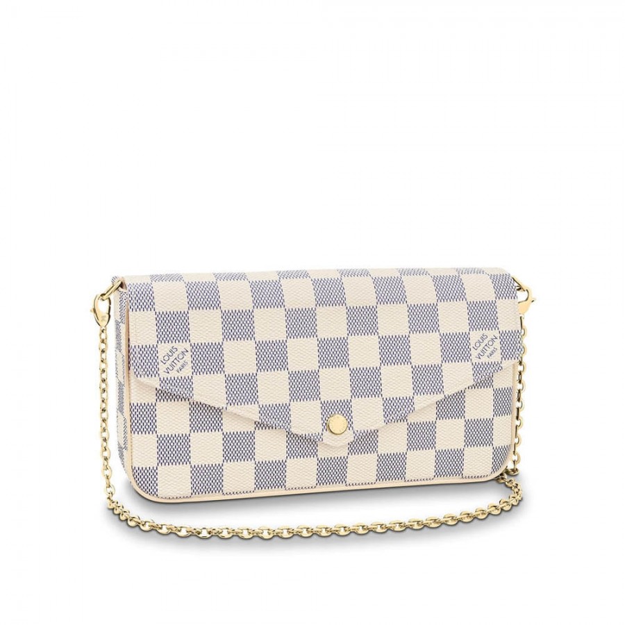 Louis Vuitton Damier Azur Canvas Pochette Felicie N63106