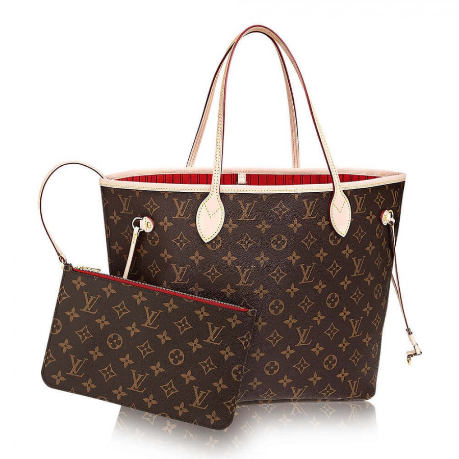 Louis Vuitton Monogram Canvas Neverfull MM M41177