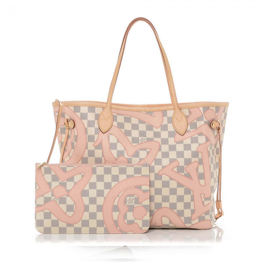 Louis Vuitton Damier Azur Canvas Neverfull MM N41050