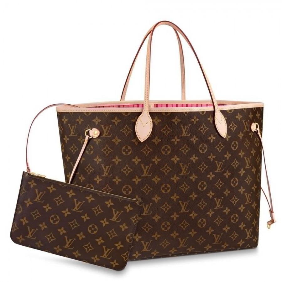 Louis Vuitton Monogram Canvas Neverfull GM M40990 Pink