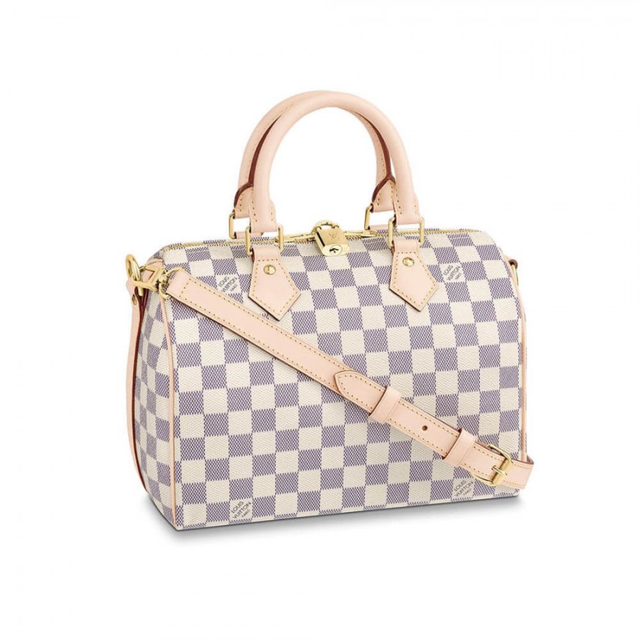 Louis Vuitton Damier Azur Canvas Speedy Bandouliere 25 N41374