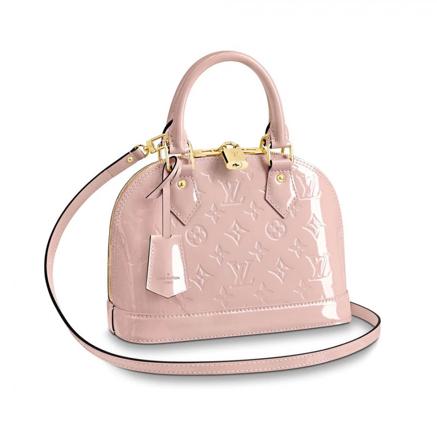 Louis Vuitton Monogram Vernis Alma BB M50415