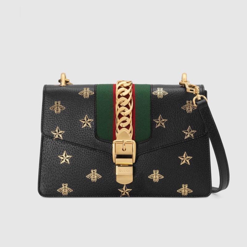 Gucci Sylvie Bee Star Small Occhy borsa 524405