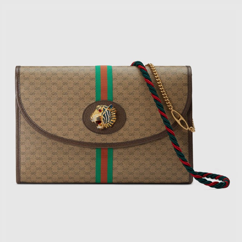 Gucci Rajah Medium -Occhy Borse 564697 caffè