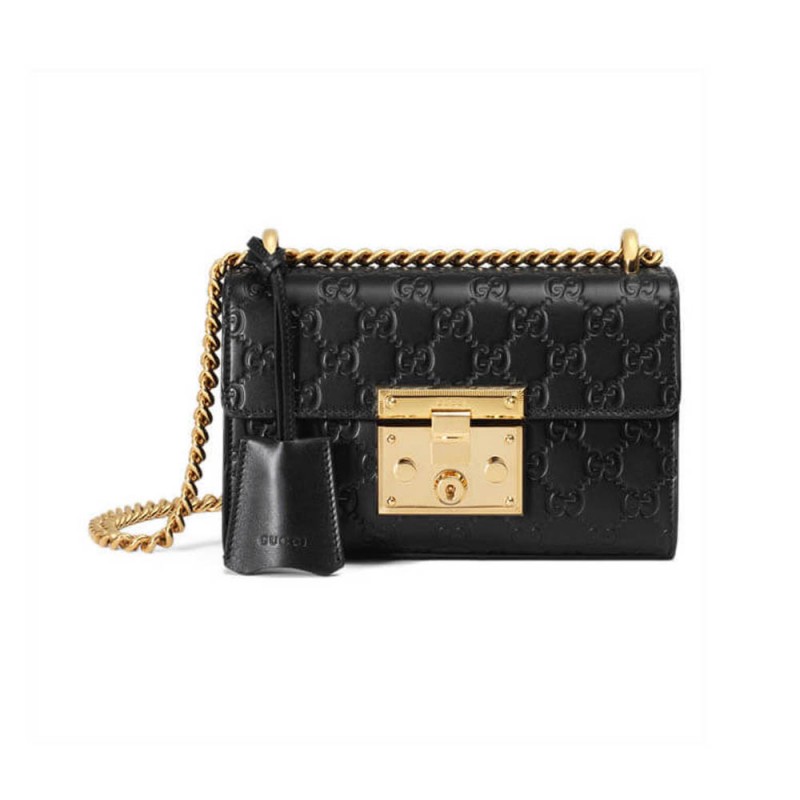 Gucci padlock piccolo gucci firma della borsa 409487