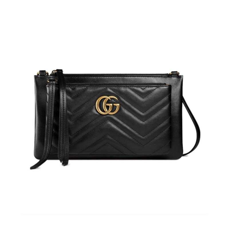 Gucci Marmont Matelasse Stucco a tracolla 453878