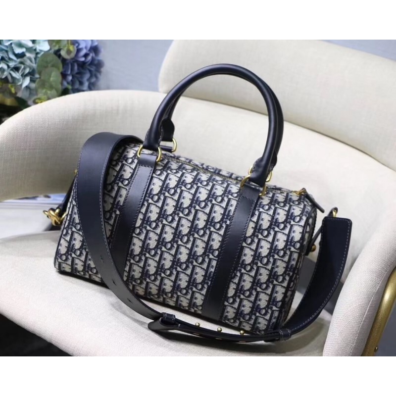 Christian Dior Oblique Diorcamp Speedy 30 borsa M1294