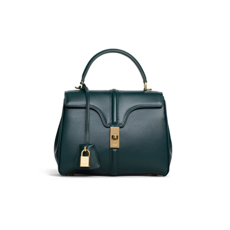 Celine Small 16 borse in pelle di vitello satinata 188003