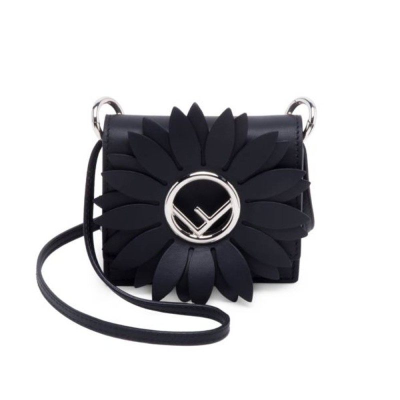 Fendi Micro Kan I logo Gerbera Leather Occiglia 8bs003