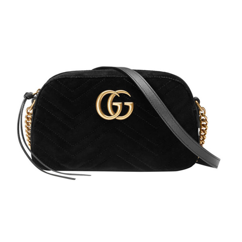 GC GG GG Marmont Velvet Small Occhy borsa 447632