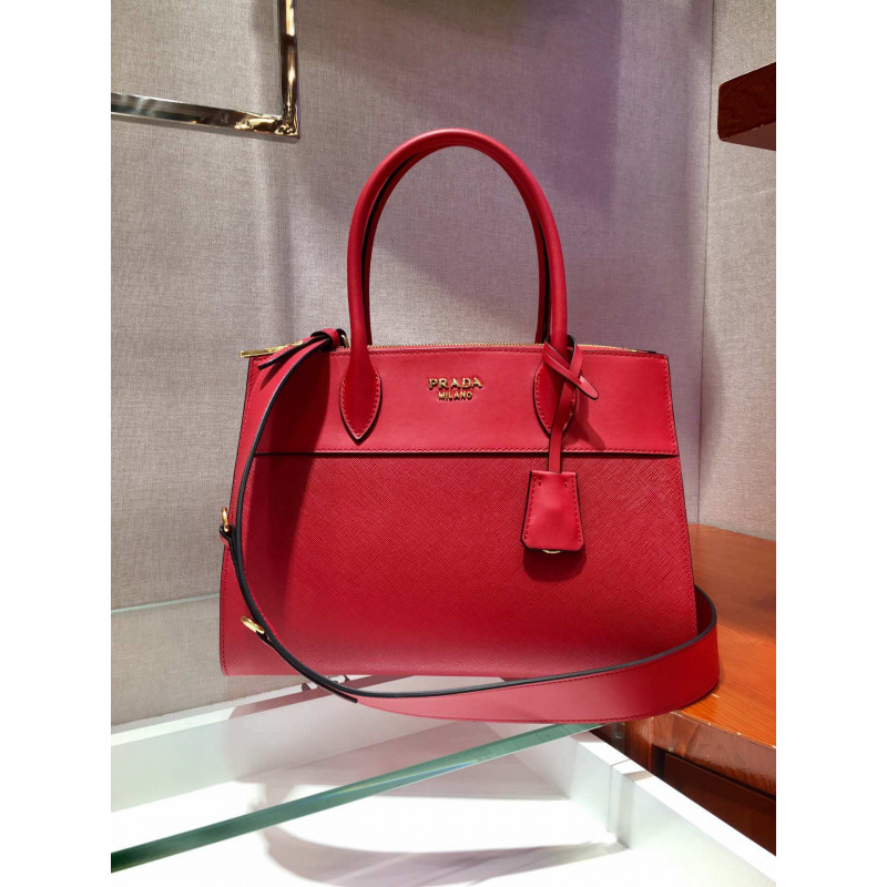 Prada Paradigme Saffiano Pelle Borsa 1BA102-1