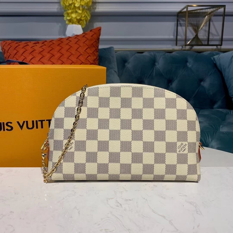 Louis Vuitton Damier Azur Cosmetic Bouch GM M47353