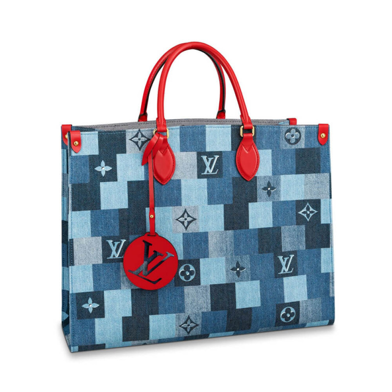 Louis Vuitton Monogram Denim Canvas OnThego GM M44992