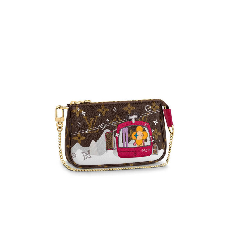 Louis Vuitton Courchevel Mini Pochette Accessores M68490