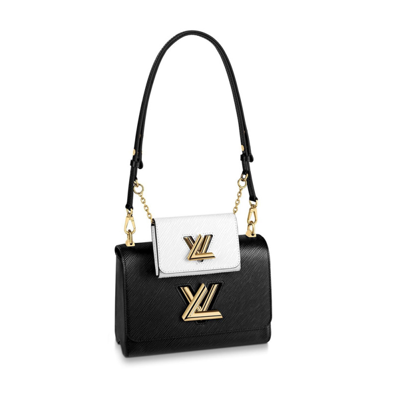 Louis Vuitton Twist MM e Twisty M55683 Black/White