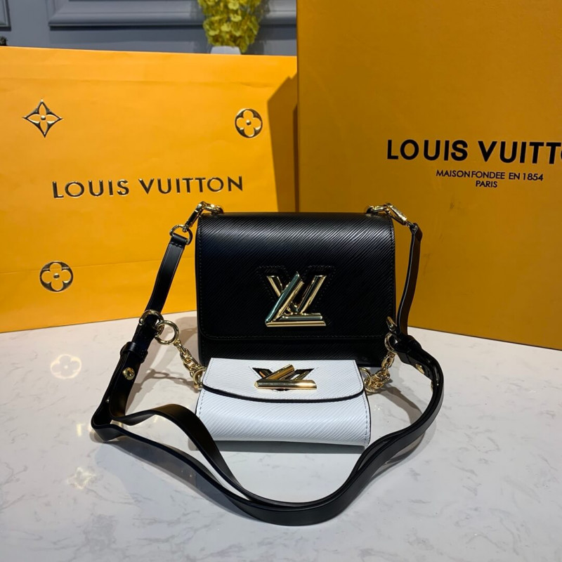 Louis Vuitton Twist PM e Twisty M55685 Black/White