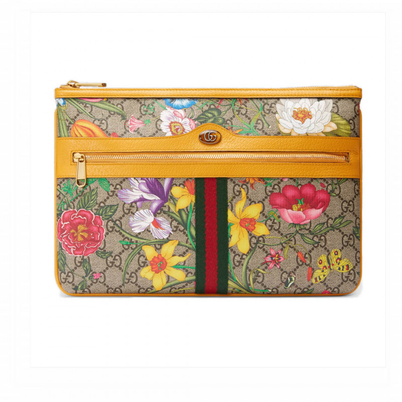 Gucci Ophidia GG Flora Pouch 517551