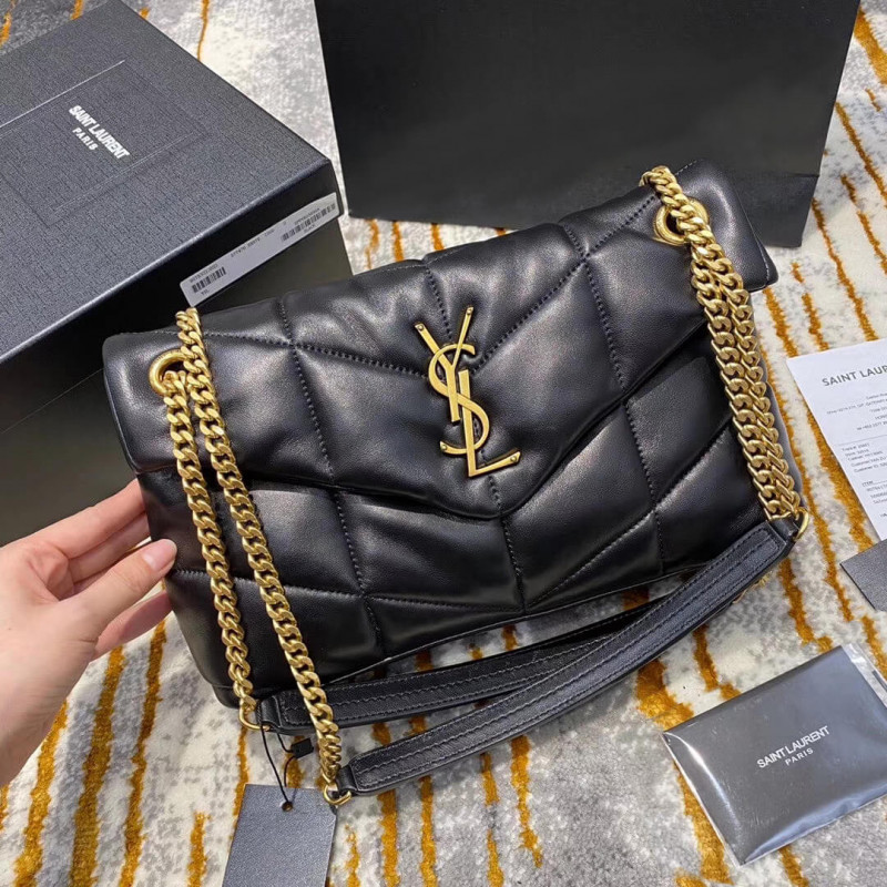 SAINT LAURENT LOULOU PELLE PICCOLA borsa IN MAGGIO IN MAGGIO DI AGGILE 5774761