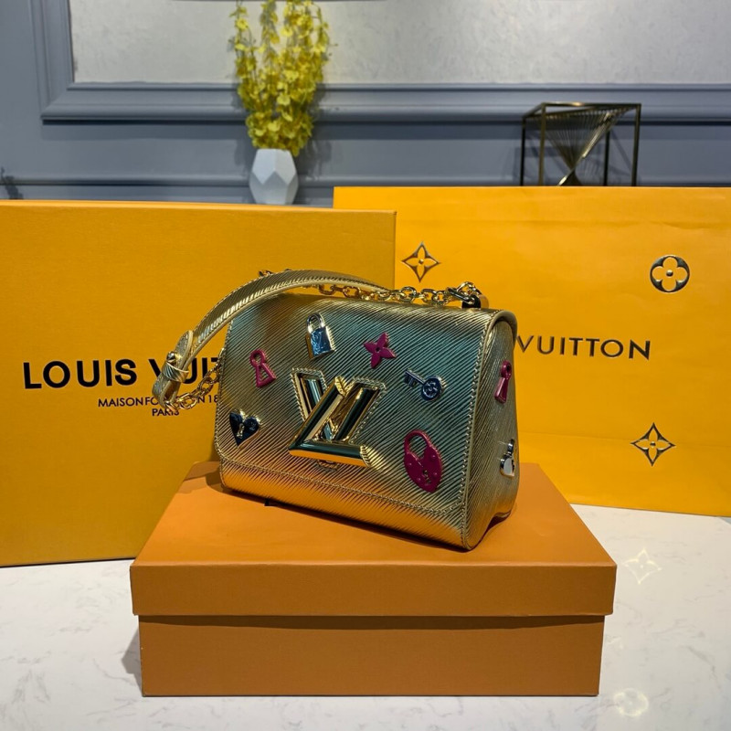 Louis Vuitton Epi Leather Twist PM M50332 Gold