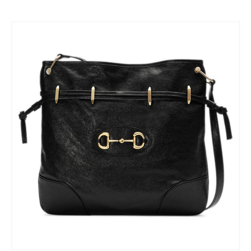 Gucci 1955 Horsebit abbronzata in pelle borsa 602089