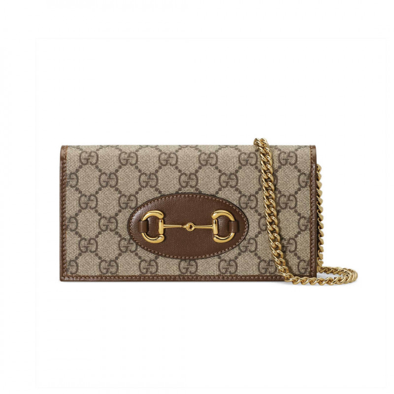 Gucci 1955 Horsebit Portafoglio con catena 621892