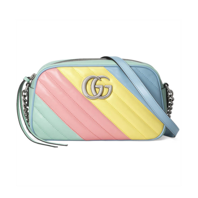 GG GG GG Marmont Small Occhy Borse in Pastel e Rainbow 447632