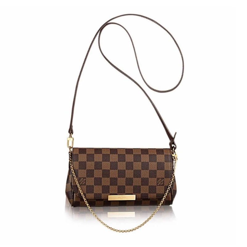 Louis Vuitton Damier Ebene Canvas preferito PM N41276