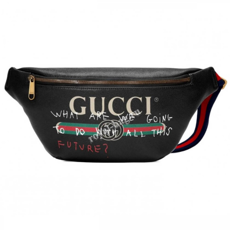 Borsa della cintura del logo Coco Capitan Gucci 493869