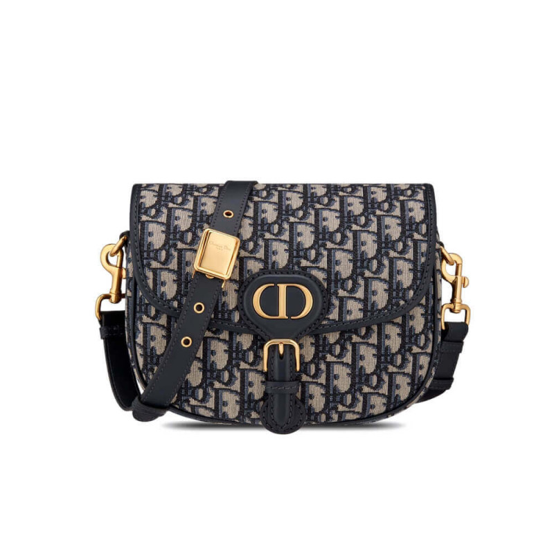 Christian Dior Medium Dior Bobby borsa in Oblique Jacquard M9319