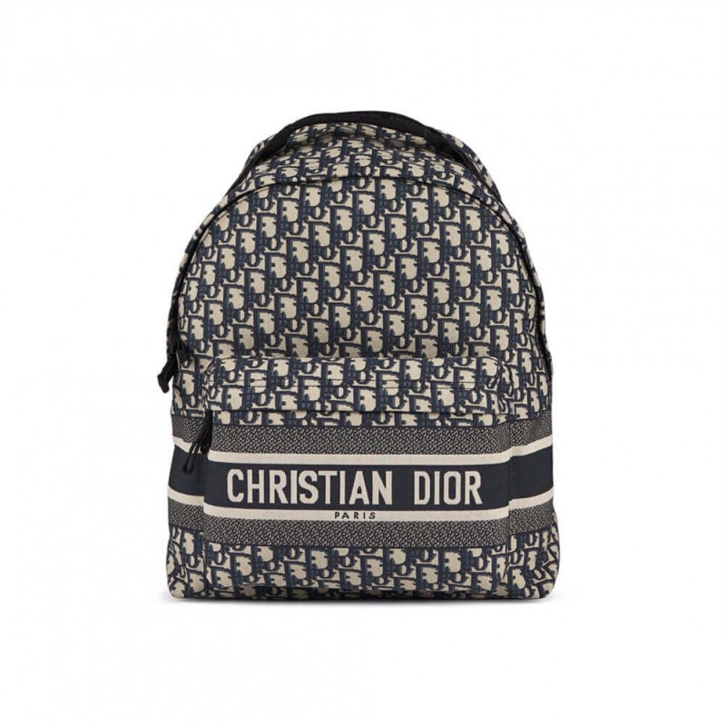 Christian Dior Oblique Jacquard Diortravel zaino M6104