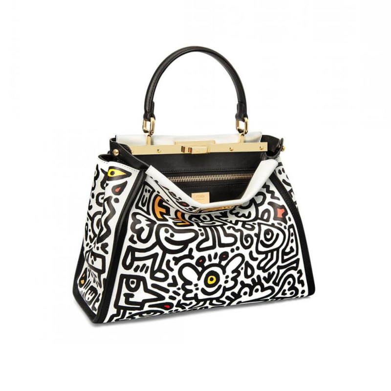 Fendi x MR. Doodle Peekaboo borsa 8325