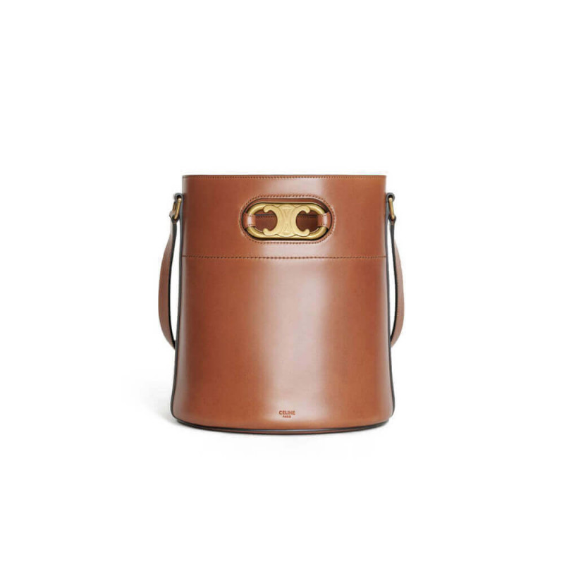 Celine Bucket Maillon Trionphe in natura naturale 193043