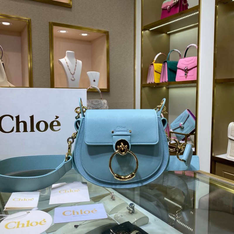 Chloe Small Tess borsa in Calfskin S1153